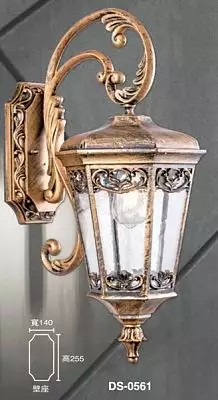 古典奢華風造型戶外壁燈